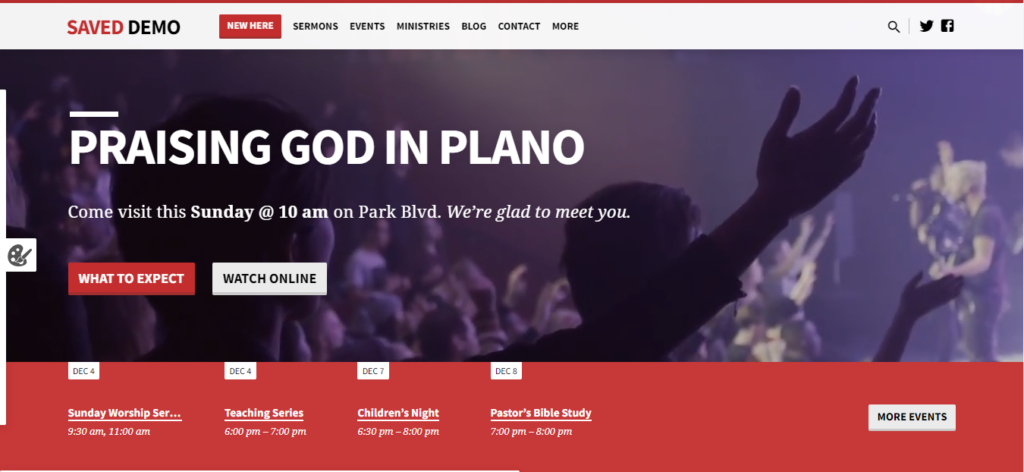 The Best Free (or Really Cheap) WordPress Church Themes - Saved