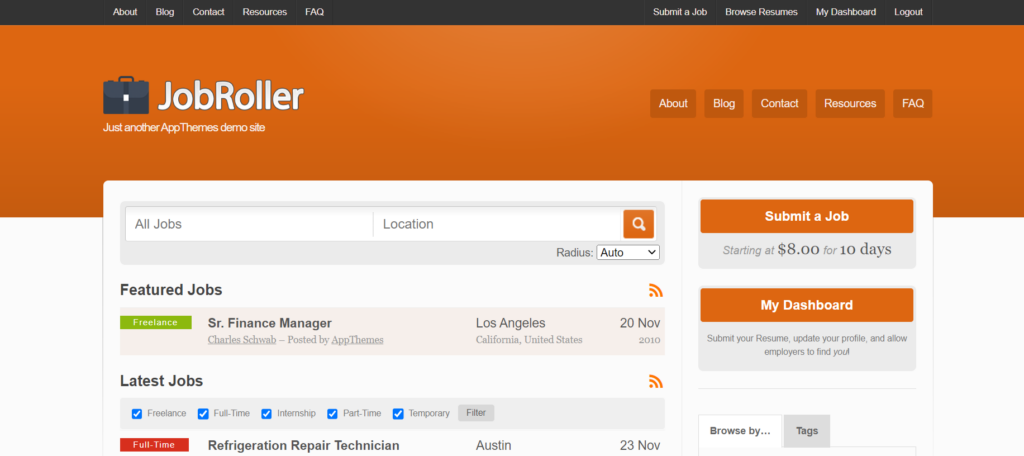 The Best WordPress Job Board Plugins/Themes - JobRoller